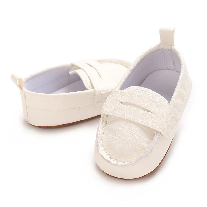 Fashion Infant Casual for Baby Boys Loafers Newborn Happysteps Footwear Toddler Girls Soft Bottom Leather Shoes 0-18_voghion.com