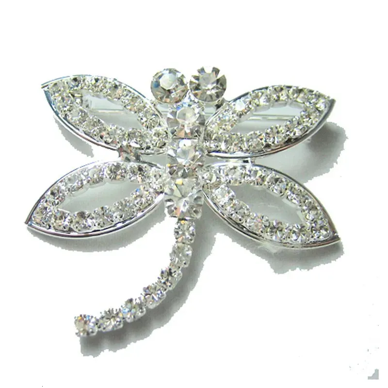 spilla con ciondolo dragoy in strass, spilla per abbigliamento alla moda, accessorio per gioielli, 6 pezzi x 240710_voghion.com