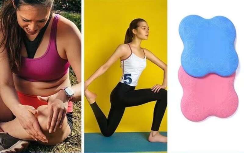 【Vendita calda in negozio】 Supporto piatto in EVA, protezione per ginocchio, gomito e gamba elasticizzata, cuscinetto per ginocchia sportive_voghion.com