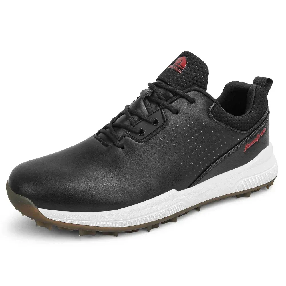Waterproof Golf Sneakers For Men Spikeless Outdoor Walking Shoes_voghion.com
