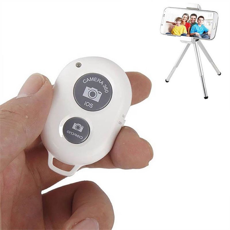 Wireless Bluetooth-compatible Camera Remote Control Selfie Shutter For Mobile Phone Monopod_voghion.com