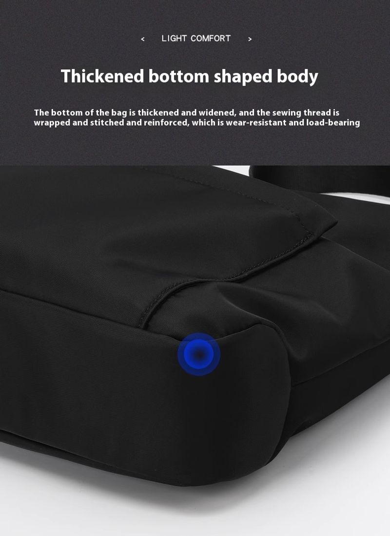 Leichte Herrentasche, diagonaler kleiner Rucksack, funktionelle Umhängetasche, trendige und modische Umhängetasche für_voghion.com