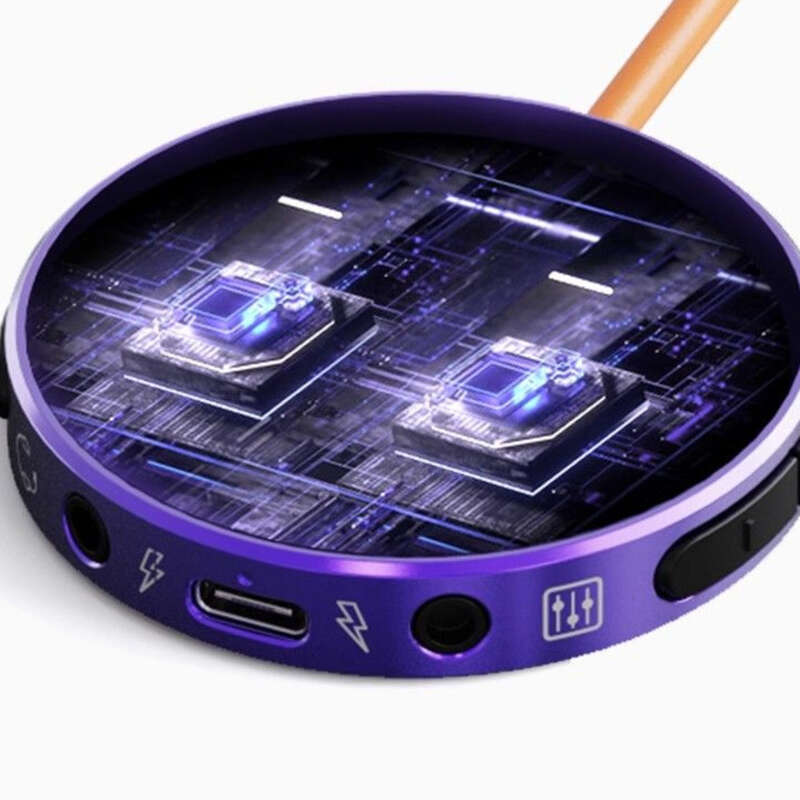 【 Eliminate Noise 】 Sy Forest Island UFO External Sound Card Portable Live Recording Instrument Mobile Computer Android_voghion.com