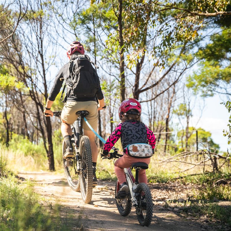 Rower MTB Holowanie Dziecięcy Ebike Rower Elastyczna smycz Pas Nylonowa lina trakcyjna Sprzęt bezpieczeństwa rodzic-dziecko Narzędzia do użytku na zewnątrz_voghion.com