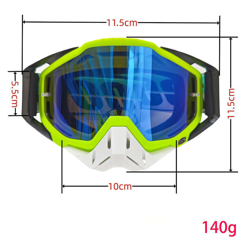 Nye skisports- og udendørskørsel Offroad-motorcykelhjelmbriller, vindtætte beskyttelsesbriller_voghion.com
