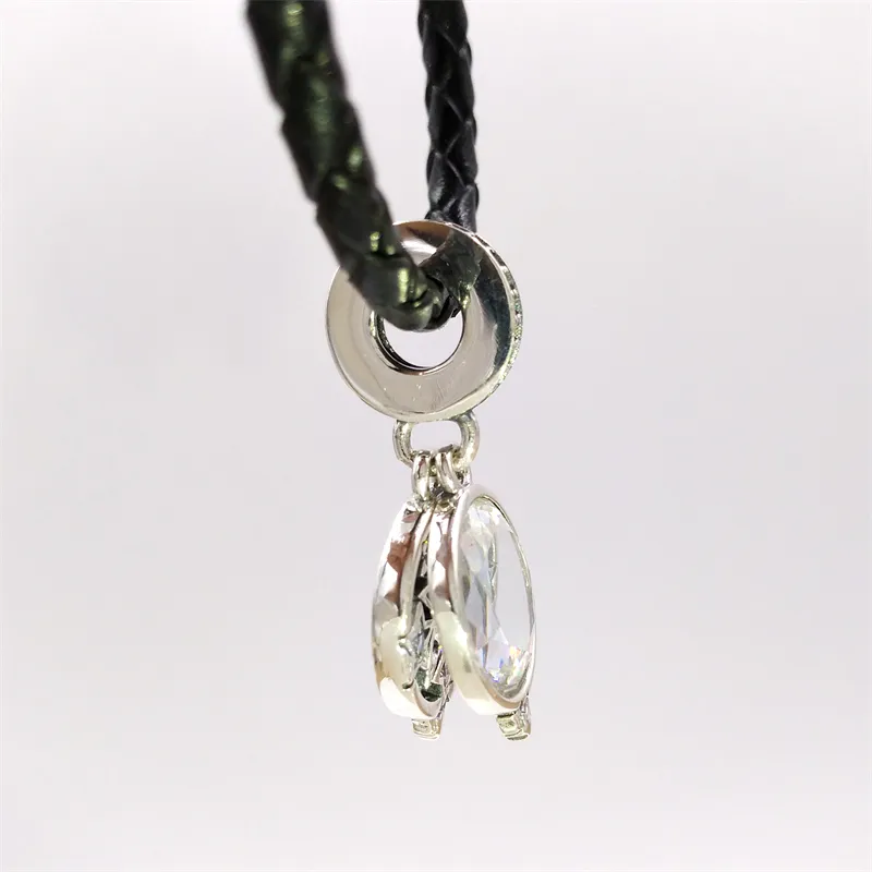 Sterling Silber Schmuck Charms für Armbänder Kette Herren Perlenherstellung Kit Armreif Vergrößerter Stern Doppelte baumelnde Halskette Frauen Anhänger C_voghion.com
