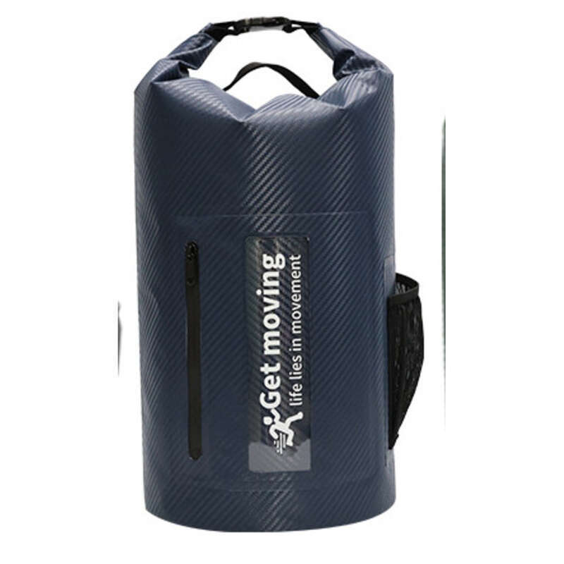 Carbon Fiber Hand-held Bucket Waterproof Beach Drifting Swimming Bag, Outdoor Backpack_voghion.com