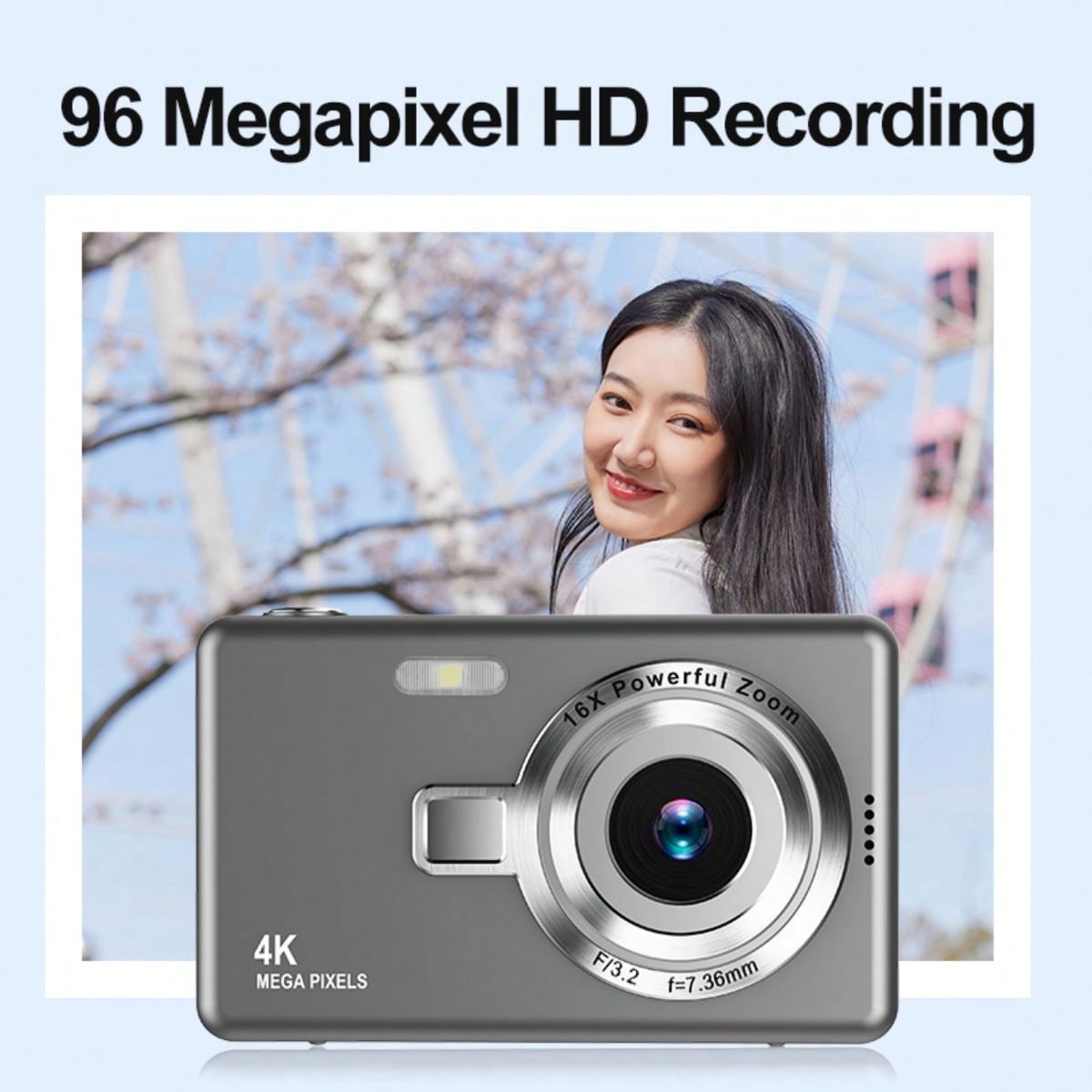 CCD High Definition Digital Camera Retro Campus Student Beauty Camera Camcorder Home Portable Camera Record Life