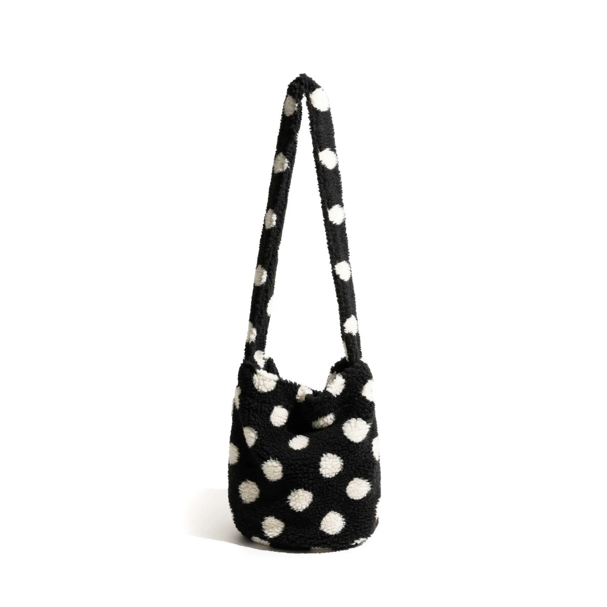 MABULA Podzimní zimní jehněčí látka crossbody s leopardím vzorem a zvířecím vzorem, měkká teplá kožešinová stylová taška přes rameno pro dámy, každodenní použití, telefon_voghion.com