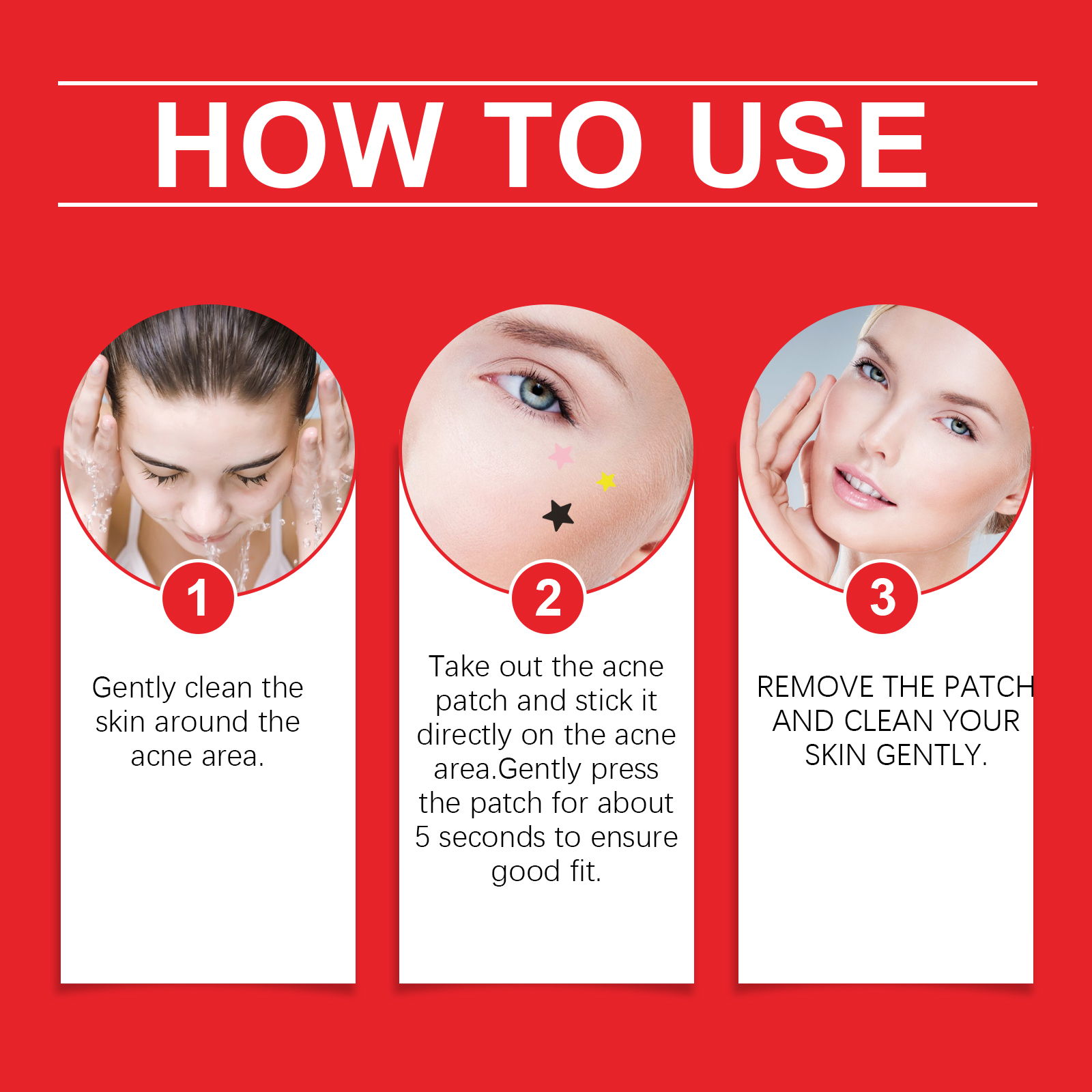 Jaysuing Blemish Acne Patch Clear Acne Face Cover Acne Care Facial Contact Patch_voghion.com