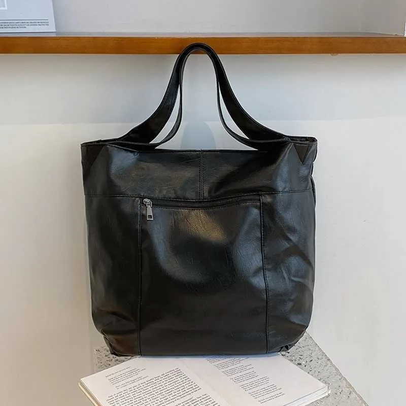 LEFTSIDE Sac à bandoulière tendance en cuir pour femmes 2023, tendance, simple, grande capacité, rétro_voghion.com