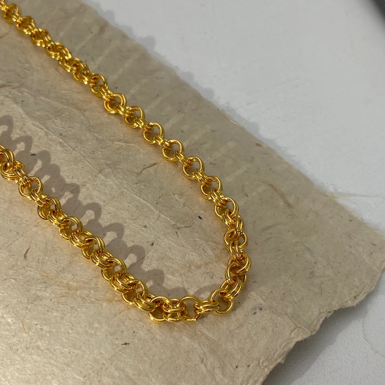 Kettingen Creatieve Roestvrijstalen Rolo Ovale Schakelketting Ketting Aanslagvrij Hip Hop Grote Dikke Aluminium Gouden Sleutelbeen_voghion.com