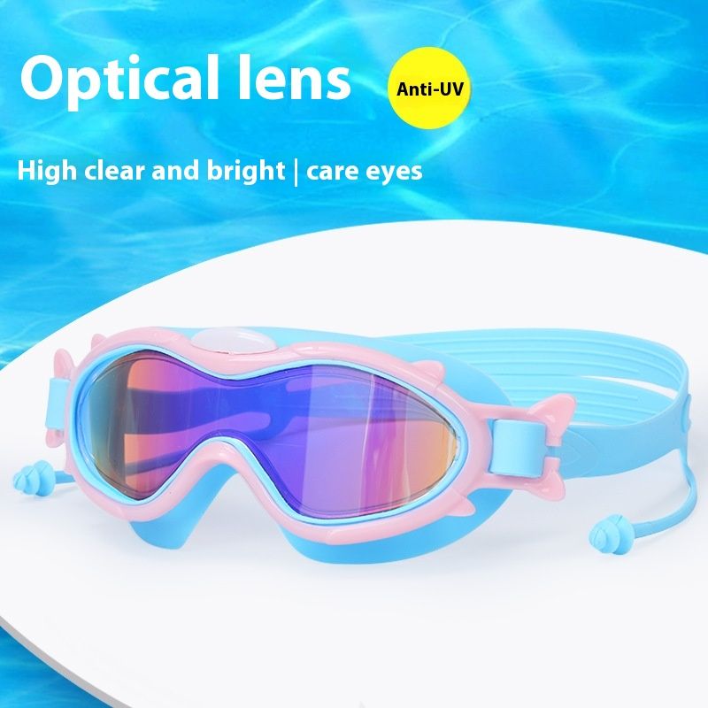Hot selg new children's aron PC anti fog swimming waterproof goggles_voghion.com
