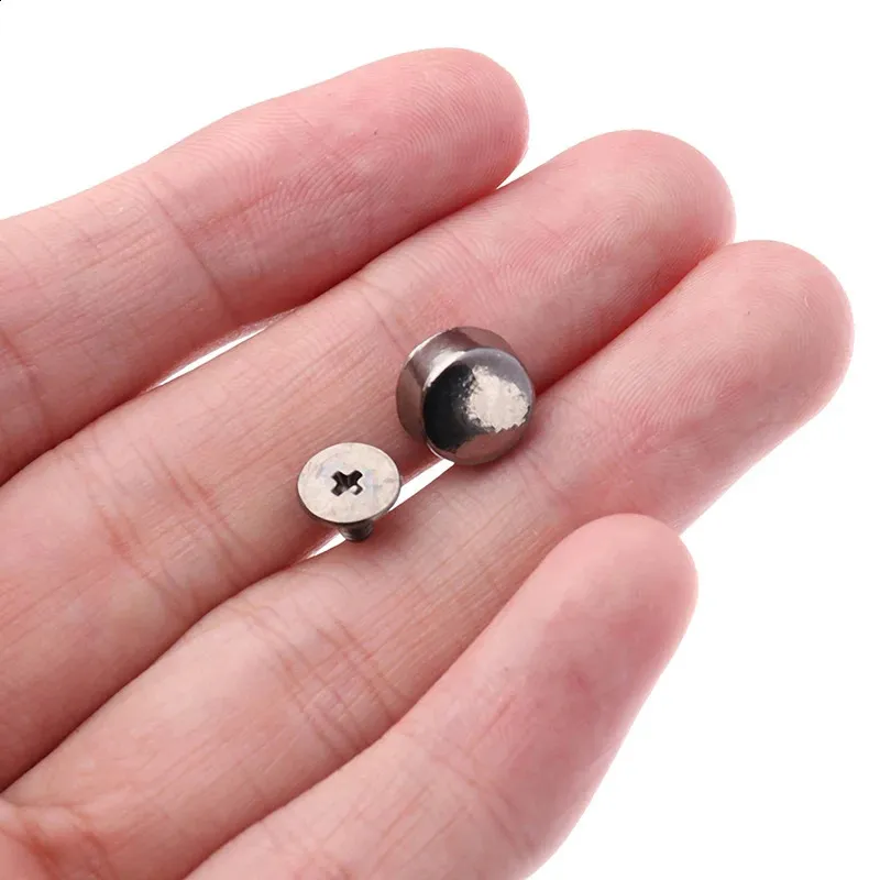 10 komplektų apsauga nuo dilimo, apatinės smeigės, kniedės, „pasidaryk pats“ odinės sagos, krepšių furnitūra, krepšio kojelės, varžtai, diržo priedai 240805_voghion.com