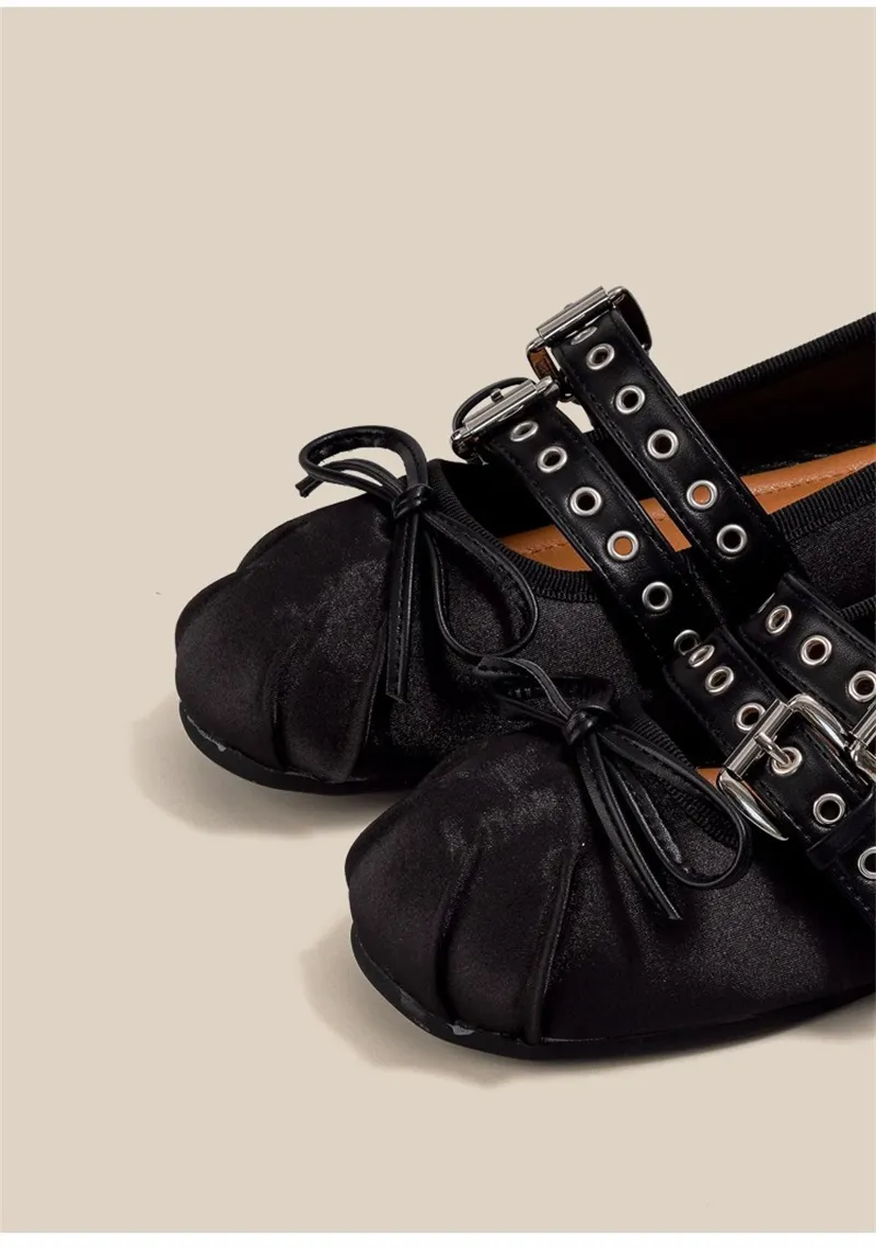 altura aumento interno feminino 4CM primavera e verão corte leve cor bloqueando um e com arco sapatos de dança de balé grátis_voghion.com
