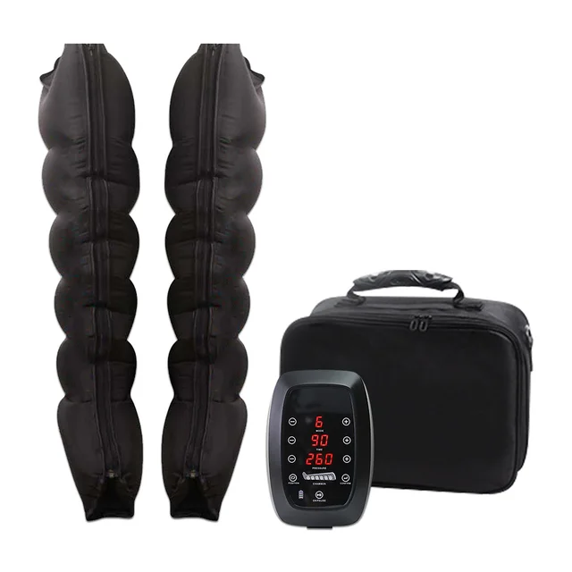 6/8 Cavity Air Compression Massage Boots for Athlete Relief Muscle Soreness Pain Knee Leg Massager Comprehensive Care_voghion.com