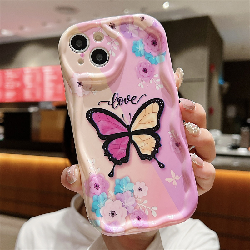 Shockproof Phone Case With Colorful Butterfly Pattern For Iphone_voghion.com
