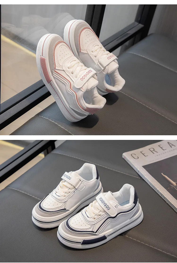 Kids Board Girl's Sneakers Fashion Hook Student Boys Cutefeet Sport Running Autumn New Toddler Casual Shoes Size 26 - 37_voghion.com