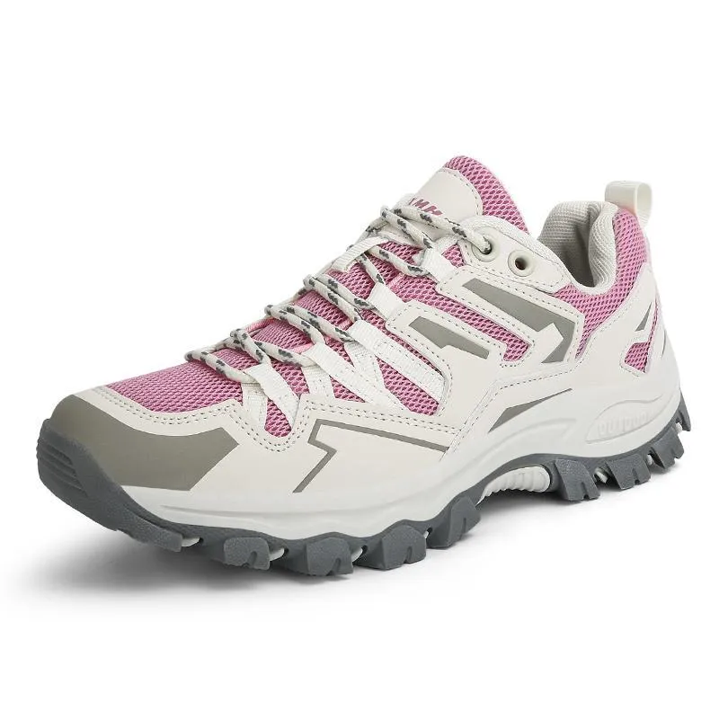 2025 Outdoor Shoes Women Men Mountaineering Breathable Comfortable Purple Brown Grey Pink White Sports Shoe Trainers_voghion.com