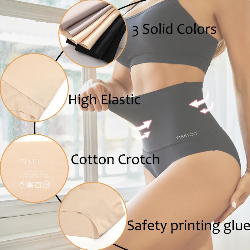 Shaper Women NEWWaist Sexy Seamless Shapewear Body Ice Silk Oddychające majtki modelujące brzuch Butt Lifter Fe 70% zniżki_voghion.com