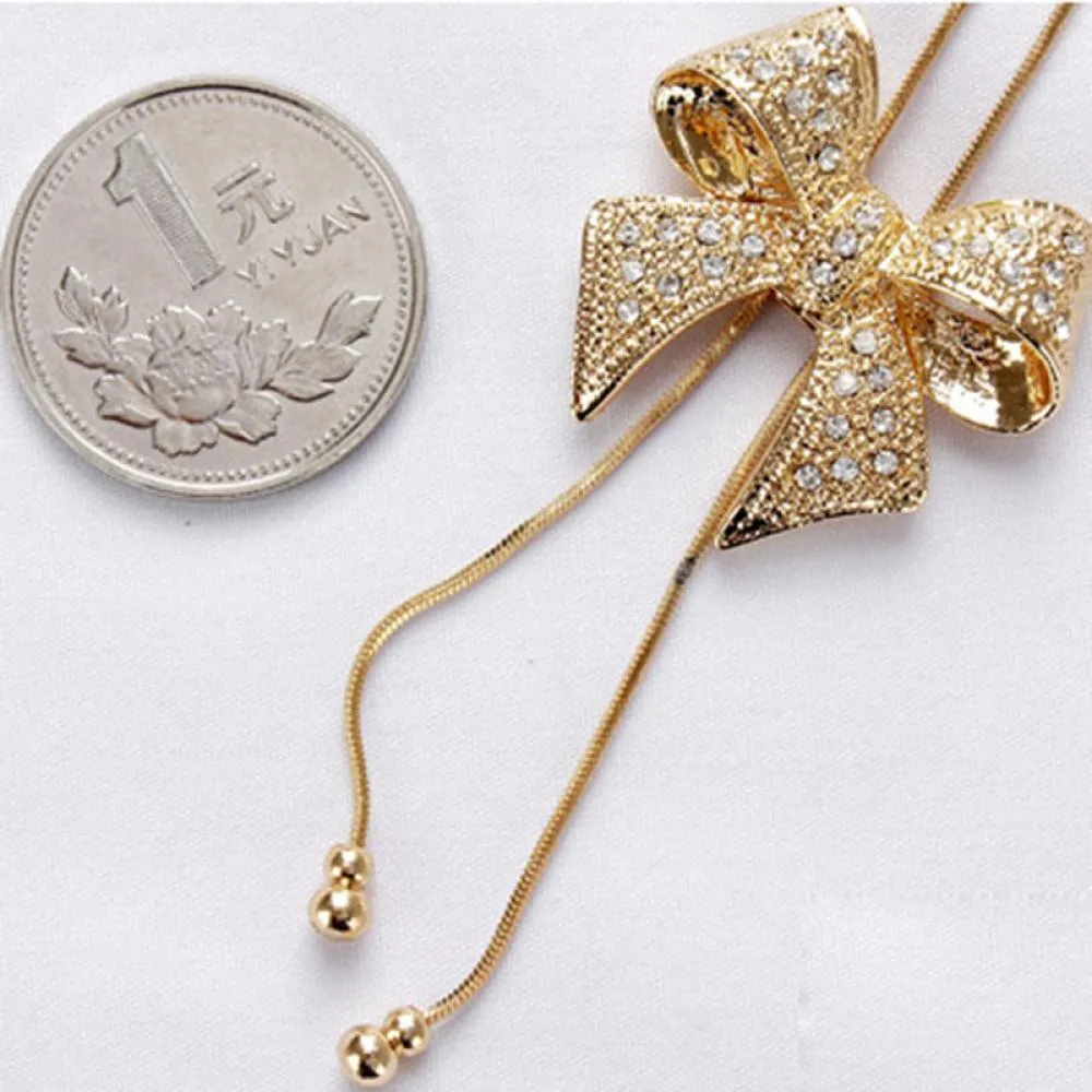 Colliers pendentifs mode coréenne collier papillon réglable longue chaîne de pull femme personnalisé tendance élégant_voghion.com