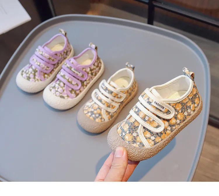 Pantofi sport pentru copii, din pânză, la modă, fete, casual, pentru bebeluși, copii mici, Happysteps, mărimi US5c-US1y_voghion.com