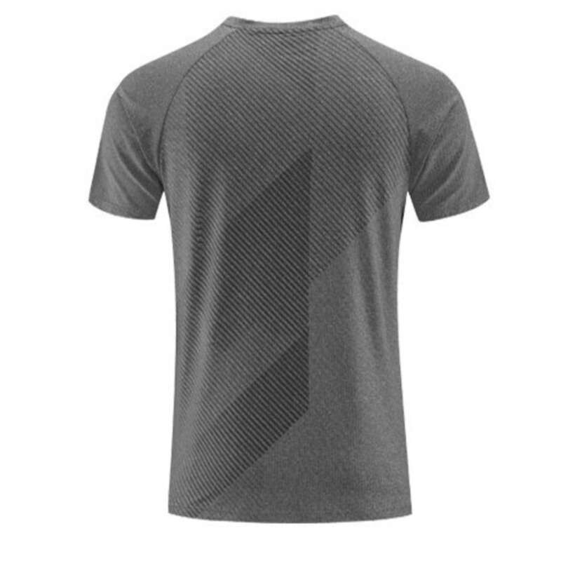 Sports Quick Drying Sweat Absorbing And Breathable Running Elastic Fitness Clothes, Outdoor Hiking Loose Top, Short_voghion.com