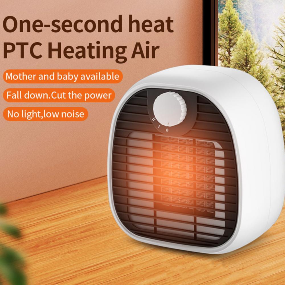 Mini Electric Air Heater Powerful Warm Blower Fast Heater Fan Desktop Energy Saving Heater for Home Student Dormitory Office_voghion.com