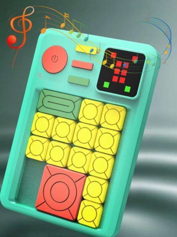 Xiaobawang Magnetic Sliding Puzzle Electronic Grade Game Machine Thinking Ability Training Children's Gift_voghion.com