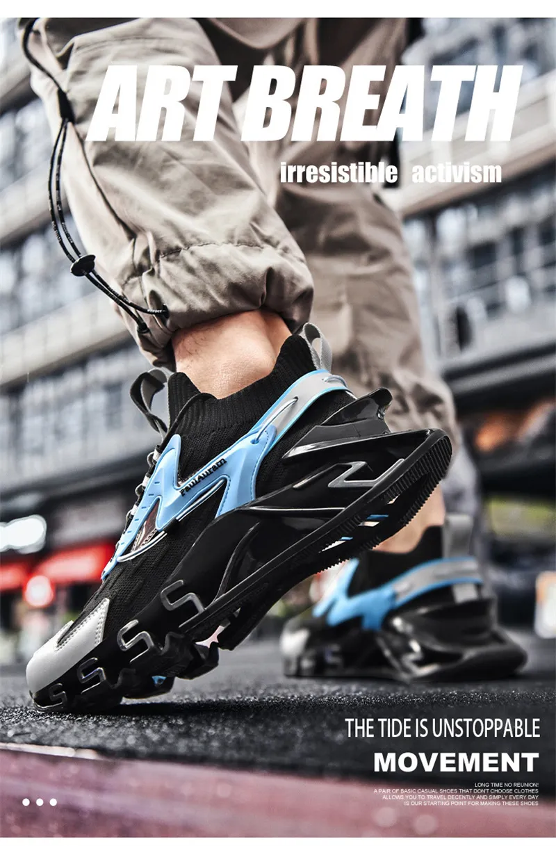 Student School Summer New High Youth Sports Casual Blade Soft Sole Durable Basketball Shoes Lhshoe_desvips.com