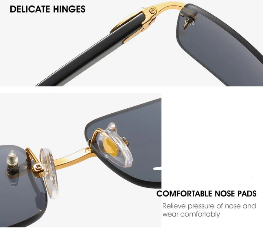 Nuovo stile di moda in legno corno di bufalo stile 00520 occhiali da sole di colore misto in lega di titanio con montatura miopia uomo donna di alta qualità UV400_voghion.com