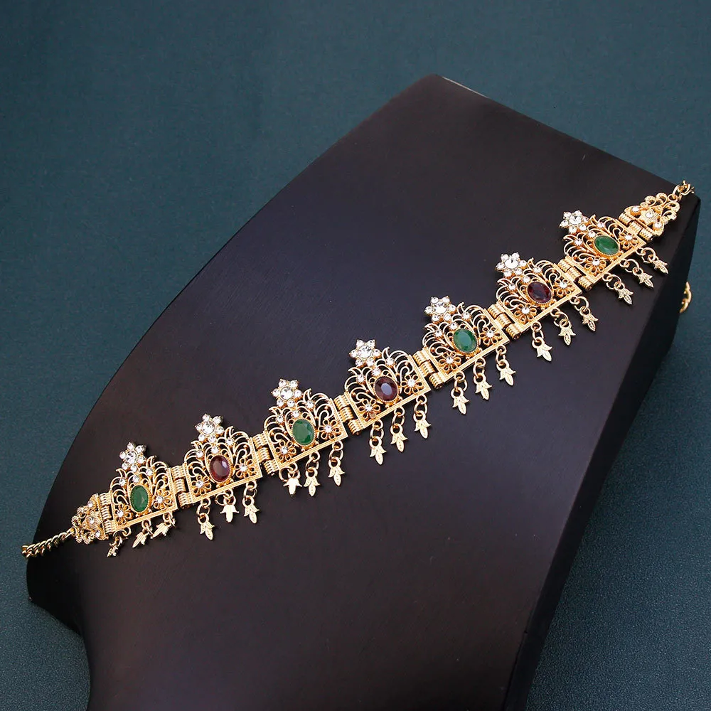 Bruids haarband voor bruiloft haarketting haaraccessoires goud_voghion.com