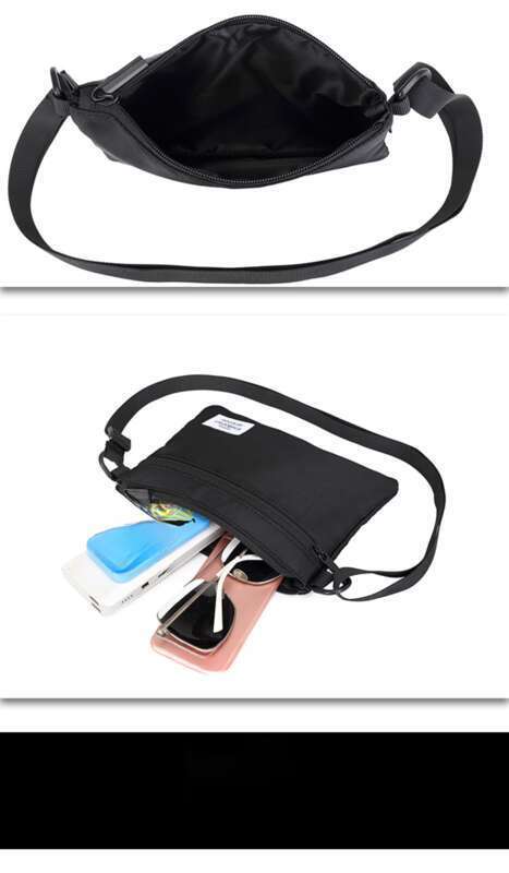 Borsa a tracolla semplice estiva da uomo, piccola borsa casual, borsa per cellulare_voghion.com