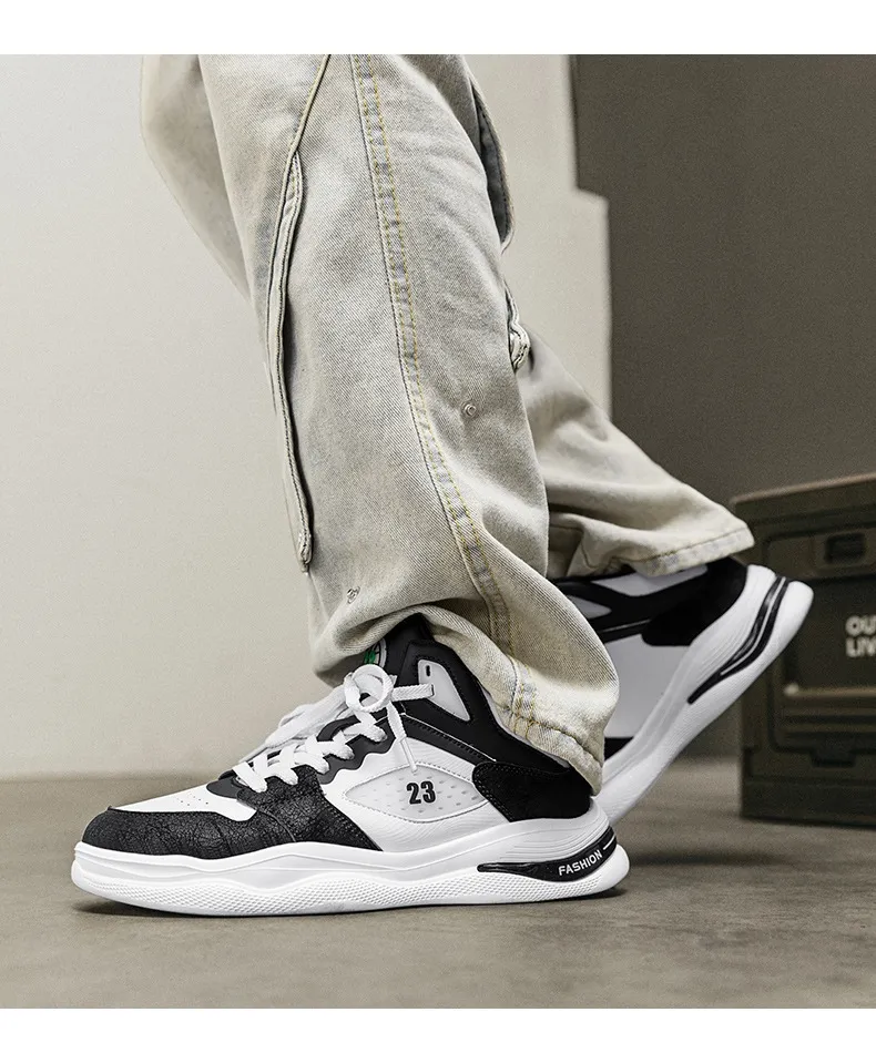 Sports Summer Leisure Breathable New Basketball Trendy And Versatile Free Shipping Unique Design Lace Up Men Running_voghion.com