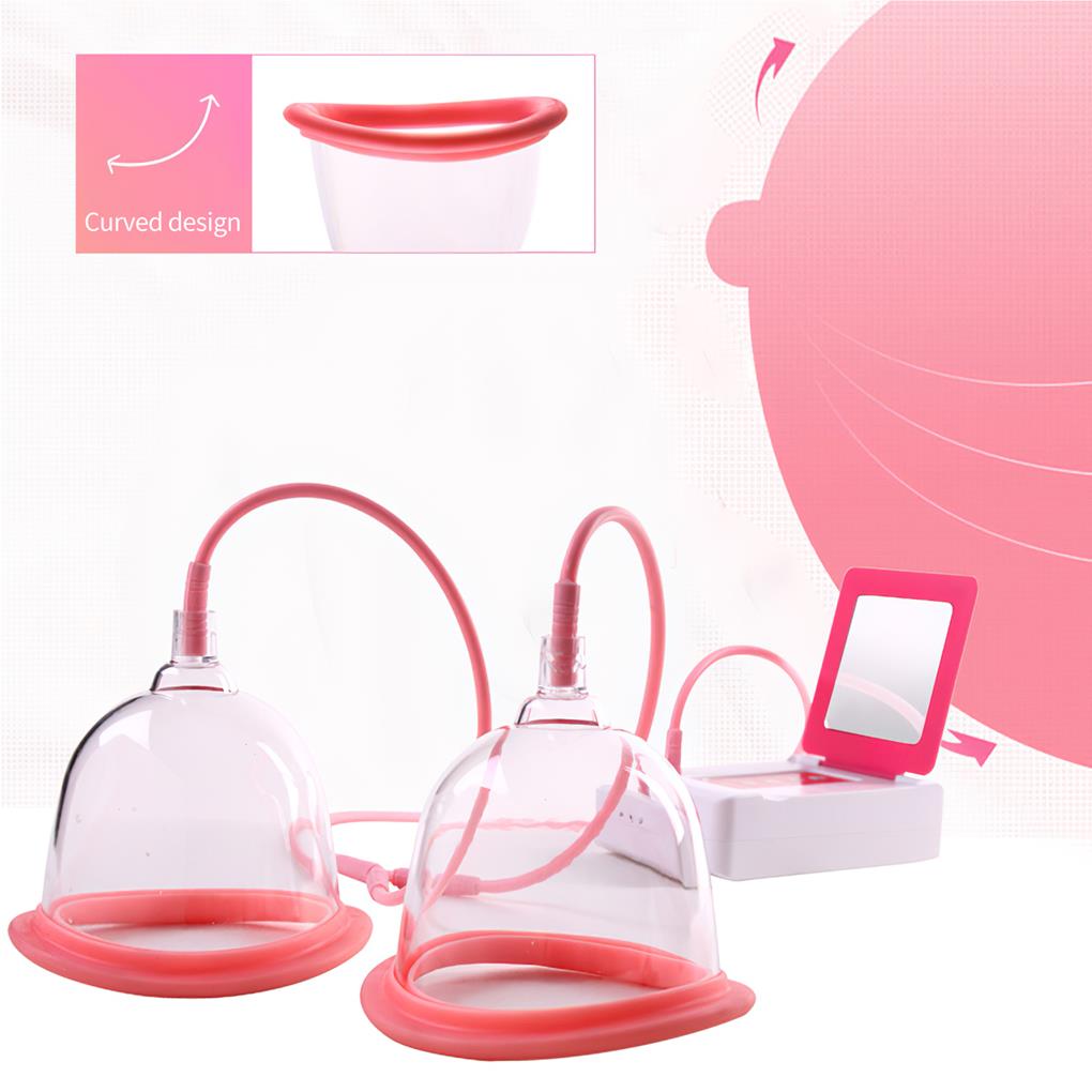 Bryst Massager Brystforstørrelse Vakuumpumpe med fjernbetjening 60w stærk suge 3,7V/1800mAh batteri sugepumpe_voghion.com