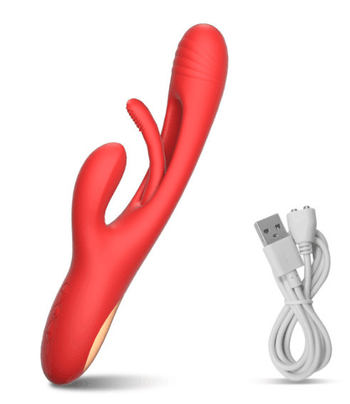 G Spot Hollow Delfu Vibrator Clitoris Stimulation Massage Wand_voghion.com