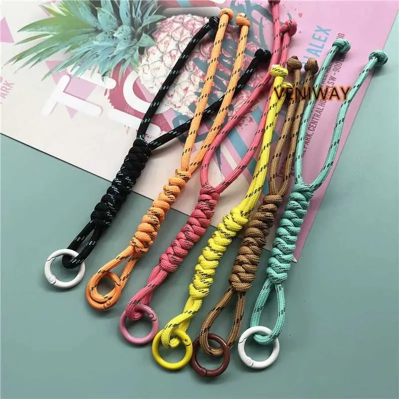 Portachiavi portachiavi intrecciato colorato utilizzato per i lacci delle auto, borse regalo per coppie di fidanzati affascinanti, accessori alla moda_voghion.com