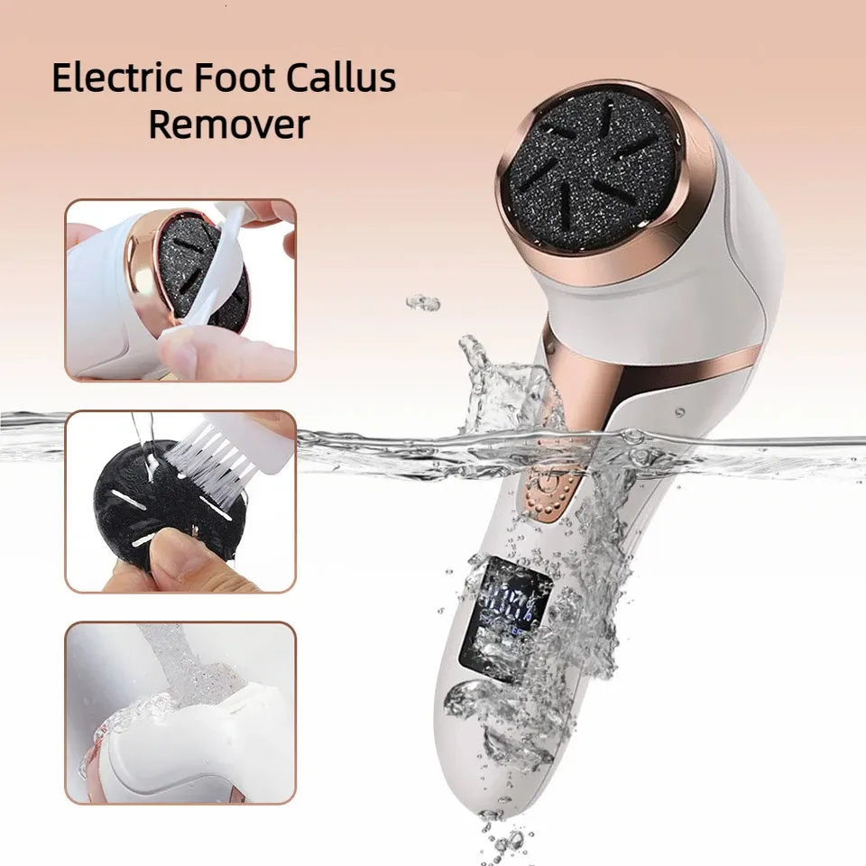 Portable Foot Callus Remover - Rechargeable & Fast Exfoliation_voghion.com