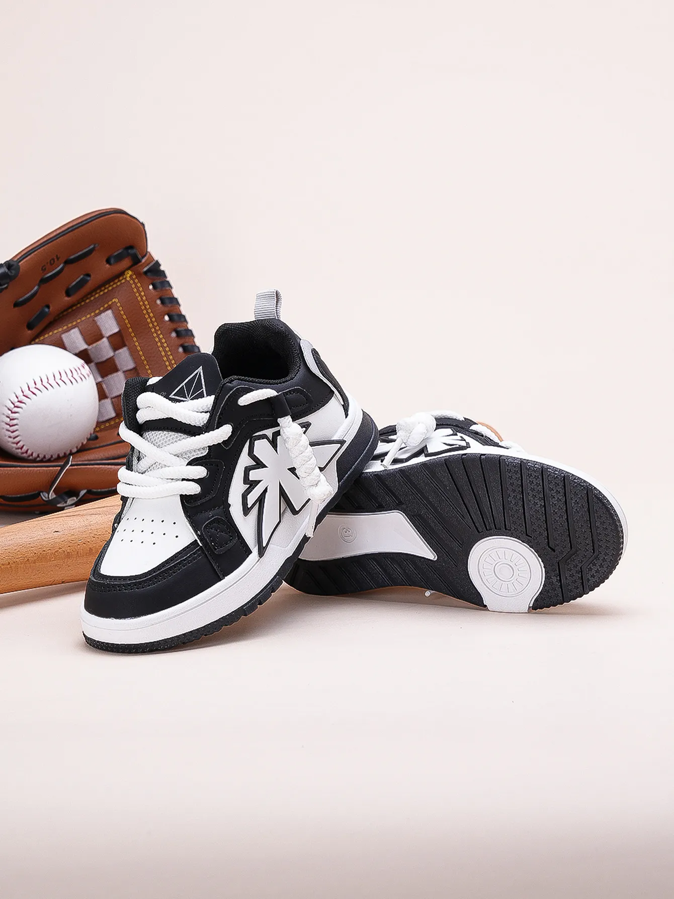 Kids Casual Sneakers Spring Outdoor Sports Running Platform Fashion Cutefeet Girl Boy Toddler Skateboard Leather Ankle_desvips.com