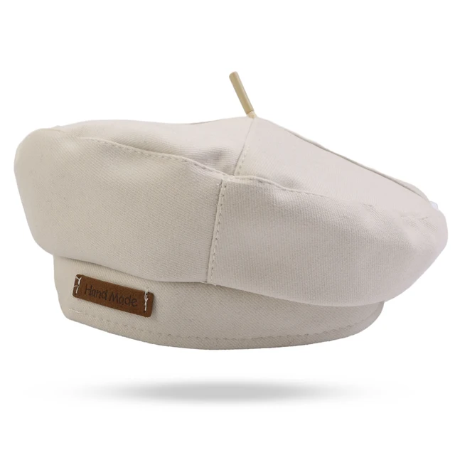 Hot Sale Woolen Winter French Style Beret Vintage Beanie Caps Artist Warm Hats Female Solid Color Berets Autumn Girl Retro Cap_voghion.com