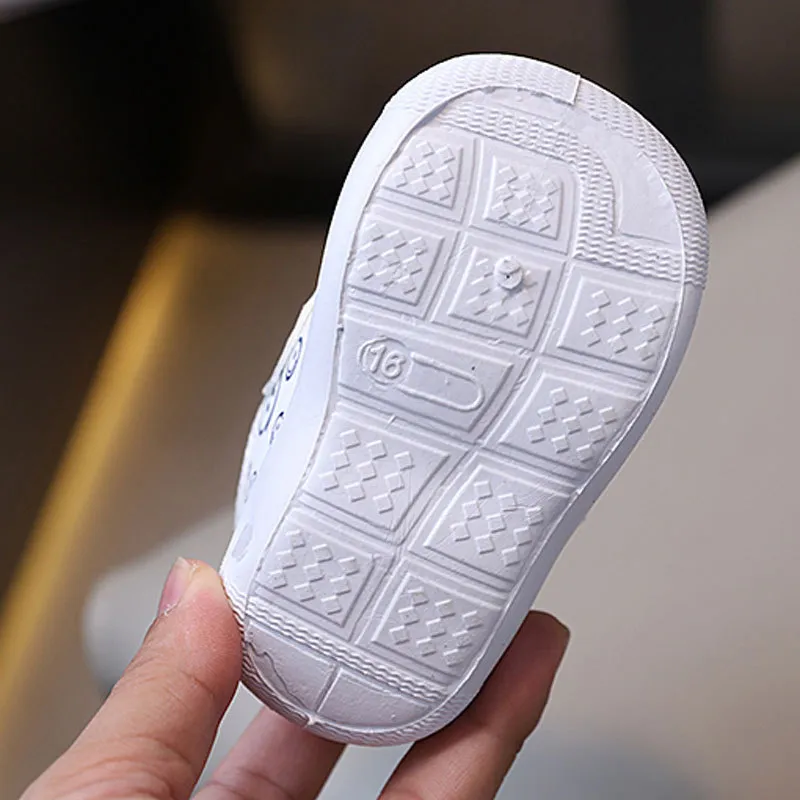 Bebek Kız Erkek İlk Yürüteçler Yumuşak Yenidoğan Enfant Cutefeet Spor Ayakkabılar Sevimli Bebek Yürümeye Başlayan Çocuk Günlük Ayakkabılar 16 - 21 Bedenler_voghion.com