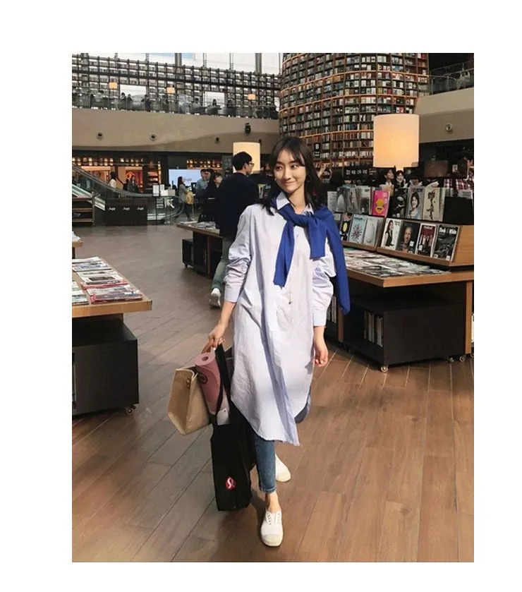 Borse alla moda: borsa tote da donna in tela a righe con tracolla - tracolla singola, grande capacità,_voghion.com