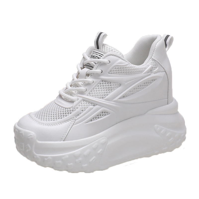 Huel Fersen 10cm Sneakers Chunky Casual Hierscht Fréijoersplattform Wedge High Fashion Atemend Fraen Summer Schong_voghion.com