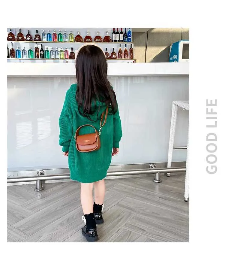 Crossbody Mutter Kinder für Mädchen Schulter Taschen Geldbörsen und Handtaschen Solide Brieftasche Reisetasche Bolsas Para Mujeres SacC241115_voghion.com