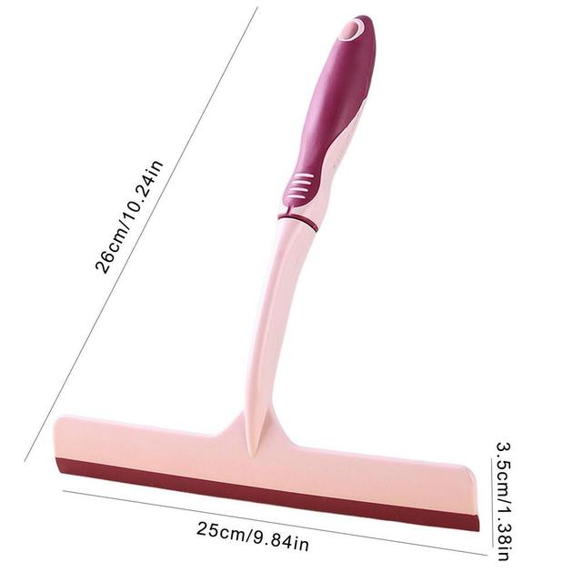 Doppelseitiger Fensterglas-Reinigungsabzieher, Wischerreiniger, für Zuhause, Dusche, Badezimmer, Hochhaus, Reinigungswerkzeug mit langem Griff_voghion.com
