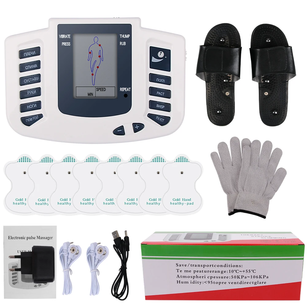Ems Muscle Stimulator Massager For Electrical Pulse Therapy_voghion.com