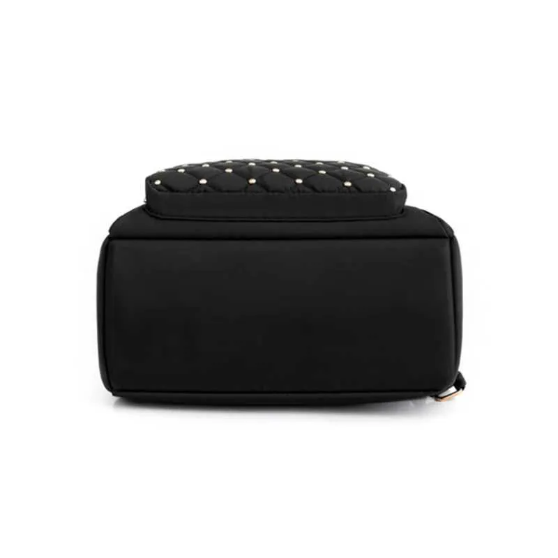 Fashion Nylon Women's Large Travel Backpack For Stylish Journeys_voghion.com