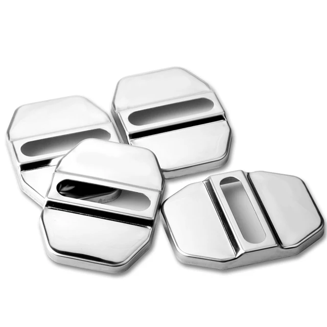 4 stuks decoratieve anti-kras deurslot metalen beschermhoezen auto-exterieur accessoires voor Benz_voghion.com