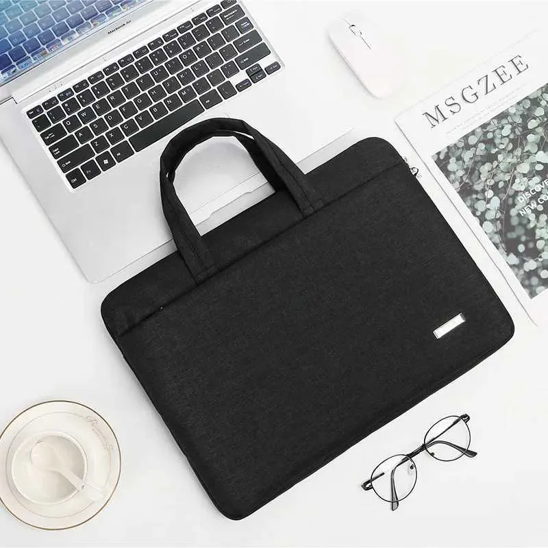 Men Women Laptop Sleeve 13.3 14.6 15.6 Inch Notebook Bag Tablet Waterproof Case For Book Air Pro Lenovo HP C24111_voghion.com