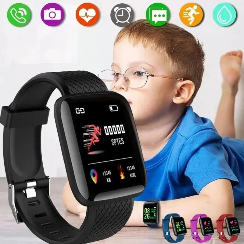 Smart Watch Sport Fitness Kids Clock 2024 Children Watches For Girls Boys Gift LED Electronic Bracelet Digital Wristwatch Mens_voghion.com